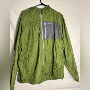 Green Cabela’s Rain Jacket